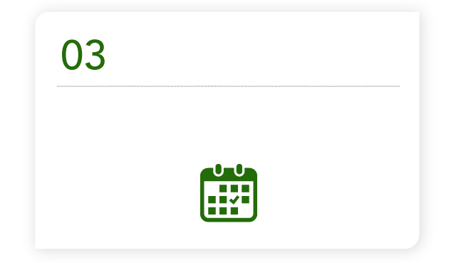 ご契約・工事日程調整