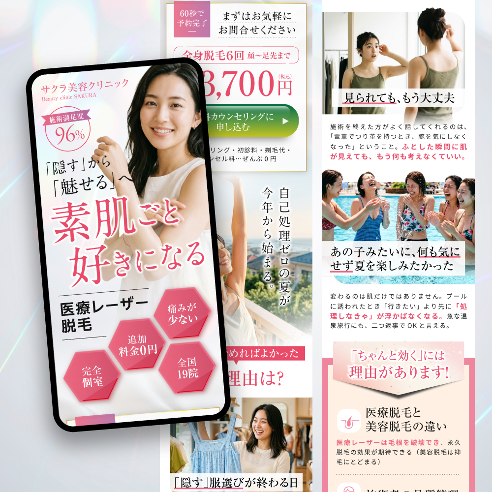 医療レーザー脱毛